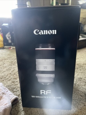 Canon RF 100-500mm f4.5-7.1 l IS USM New In Box