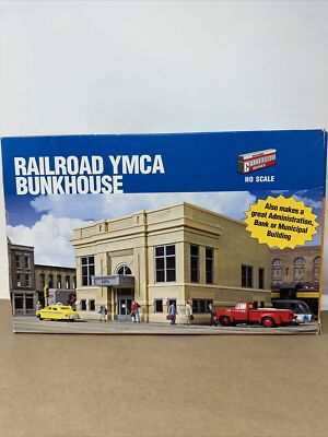 Walthers Cornerstone #933-2951 HO Scale Railroad YMCA Bunkhouse Kit