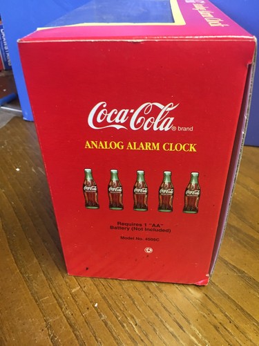 CocaCola Analogue Alarm Clock  Delivery Truck 1913 New In Box