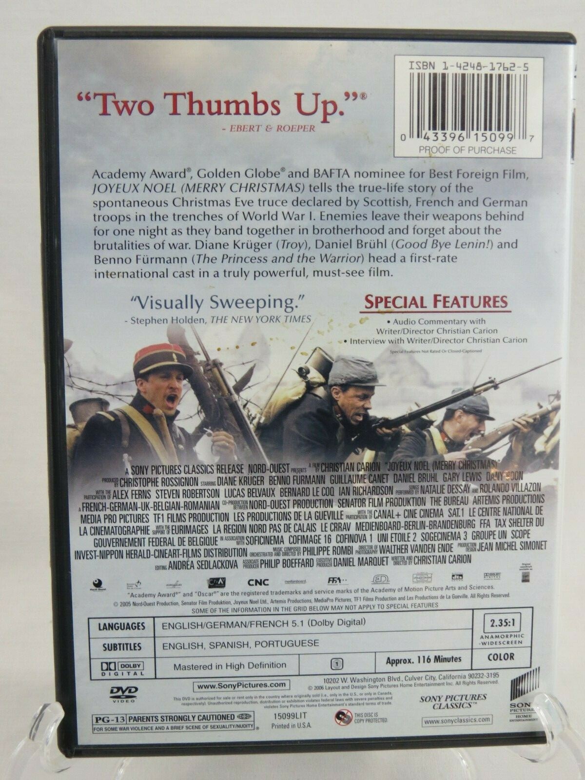 Joyeux Noël (DVD, 2006)