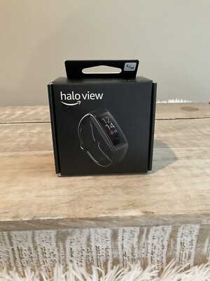 Amazon Halo View fitness Smart Watch activity sleep tracker black S/M