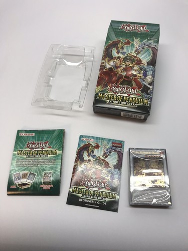 Set Of 8 Yu-Gi-Oh! Cards Master Of Pendulum Structure Deck Boxes.Display Box.