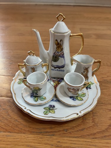 vintage pot ୨୧ * 蒼い鳥の mini テリーヌポット vintage pot ୨୧