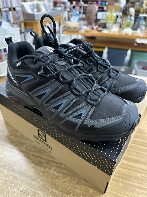Salomon X Ultra Pioneer CSWP Hiking Shoes Men's Black Waterproof Breathable 10.5