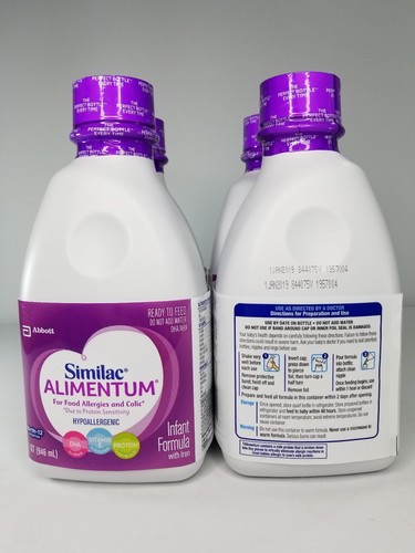 Hypoallergenic Similac Alimentum Ready To Feed 32oz - 4 Bottles