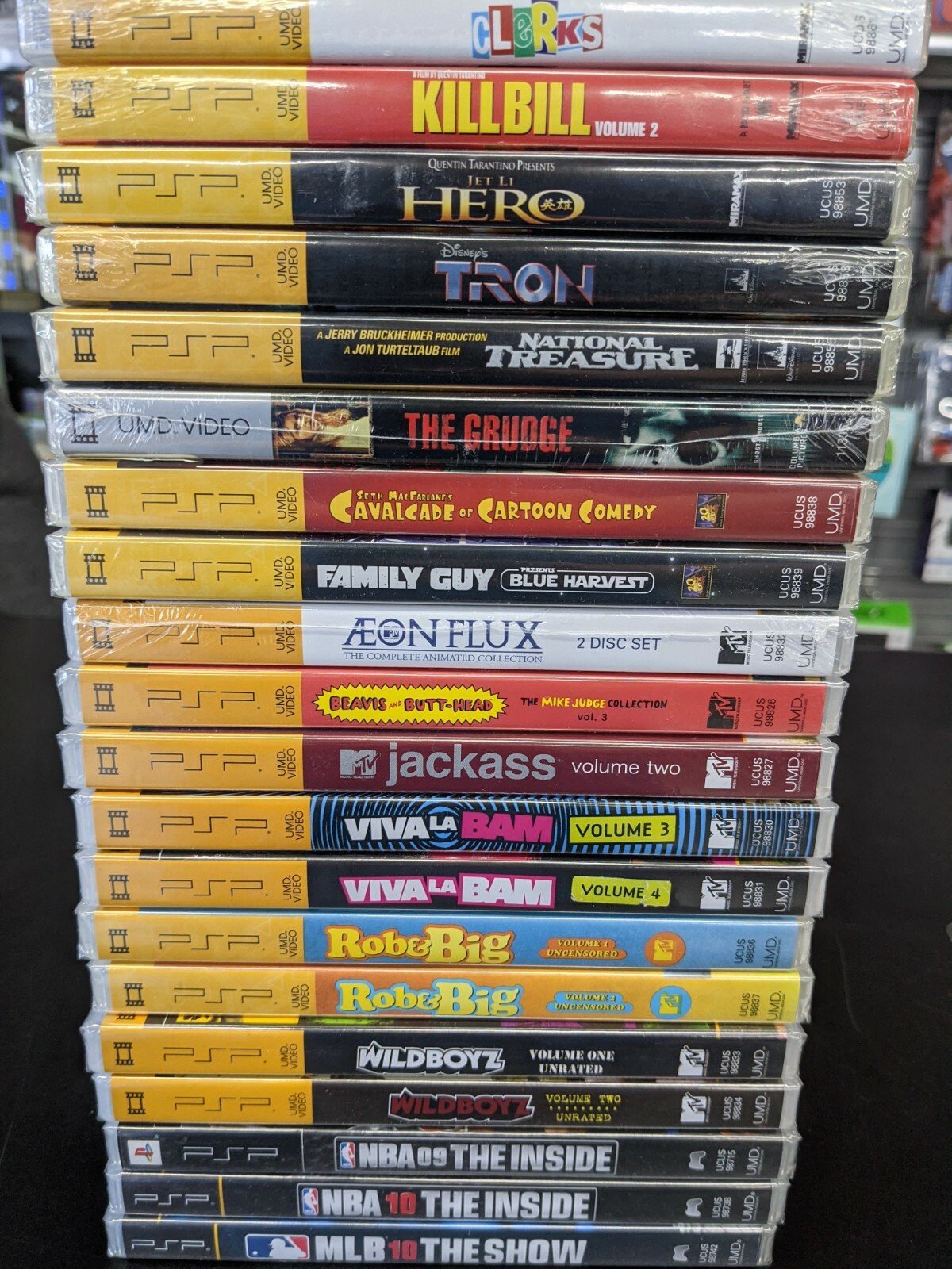 SONY PSP UMD Movies & Games YOU PICK THE TITLE All Brand New SONY PSP UMD Movies & Games YOU PICK THE TITLE All Brand New