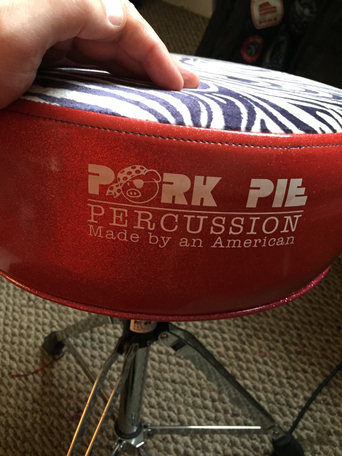 Pork Pie Stool drummer used