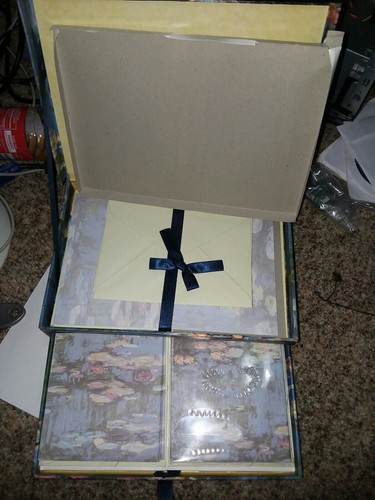 The Impressionist Writing stationary box Set Robert Frederick letter envelopes