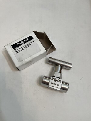 NoShok 100 Series Mini Needle Valve  102-FFS  Round with Hard Seat 1/4'' NPT