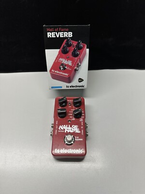 TC Electronic Hall Of Fame Reverb Guitar Effects Pedal P-26598