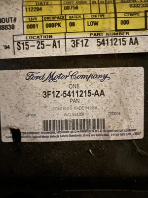 3F1Z-5411215-AA-FORD PARTS-FLOOR PAN ASSY.