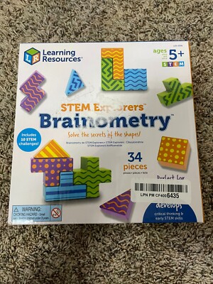 Learning Resources STEM Explorers Brainometry - Used missing 10 pieces