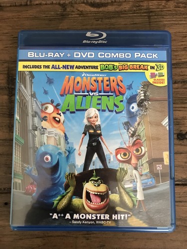 リボーン vs VARIA DVD Battle BOX Monsters vs. Aliens (Blu-ray/DVD, 2010, 2-Disc Set) for sale