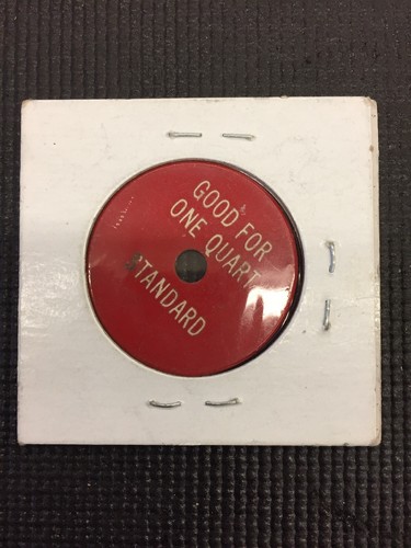 Jersey Dairy Chilliwack BC One Quart Standard Milk Token coin Combine Shipping