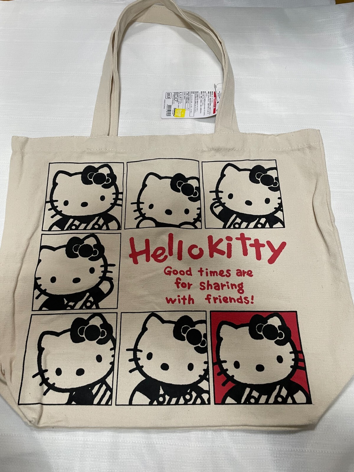 Daiso Sanrio Hello Kitty Tote bag Japan Limited Item NEW from Japan eBay