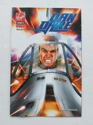 DAN DARE #1 Variant Cover Garth Ennis Virgin Comics 2007