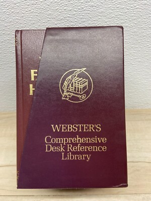 1994 Websters Comprehensive Desk Reference Library Set Of 8 Hardcover Books