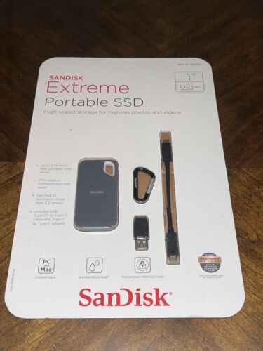 Sandisk Extreme Portable SSD 1TB | eBay Sandisk Extreme Portable SSD 1TB | eBay