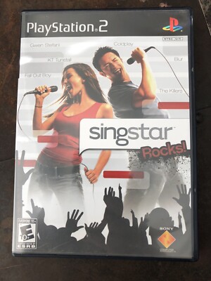 SingStar Rocks (Sony PlayStation 2, 2006)