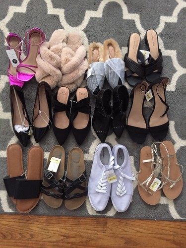 Wholesale Lot Of Womens Target Brand Shoes Retails Over $900