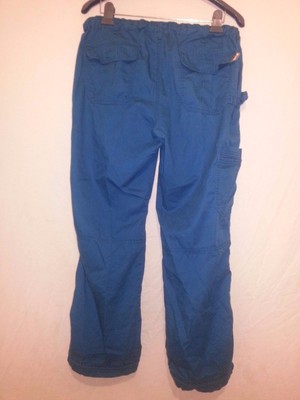 Lot of 2 WOMEN'S Scrubs Kathy Peterson KOI Aqua PANTS Dogs Cats Scrub Top SZ L