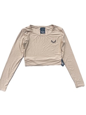 New with Tags Castore Beige Gym Top M