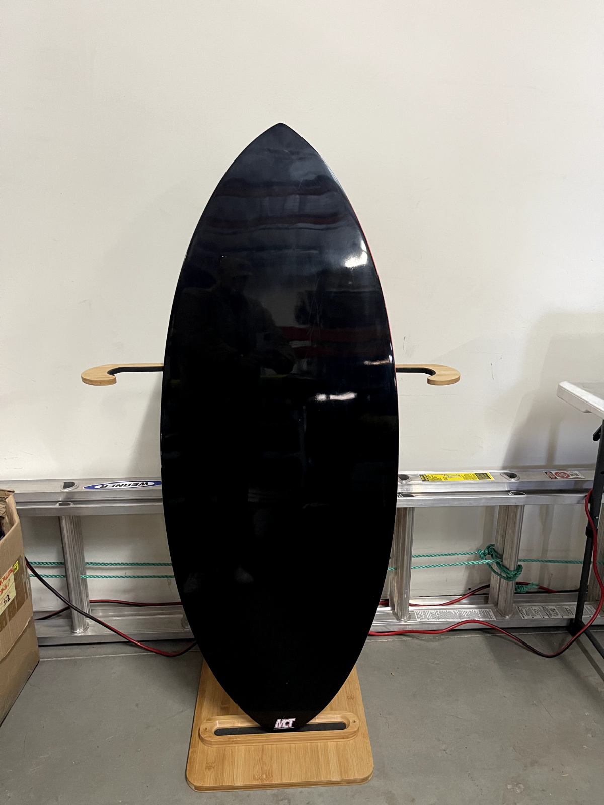 52" Epoxy EPS Skimboard Pin Tail