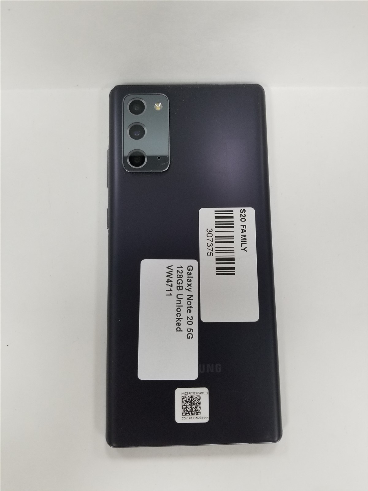 Samsung Galaxy Note 20 5G 128GB Gray SM-N981U1 (Unlocked) Reduced Price VW4711