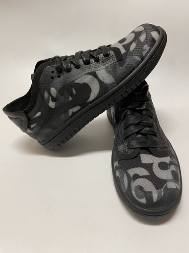 Pre-owned Nike Women's Dunk Low X Cdg Comme Des Garcons Print Black Cz2675-001 Size 5.5 Us