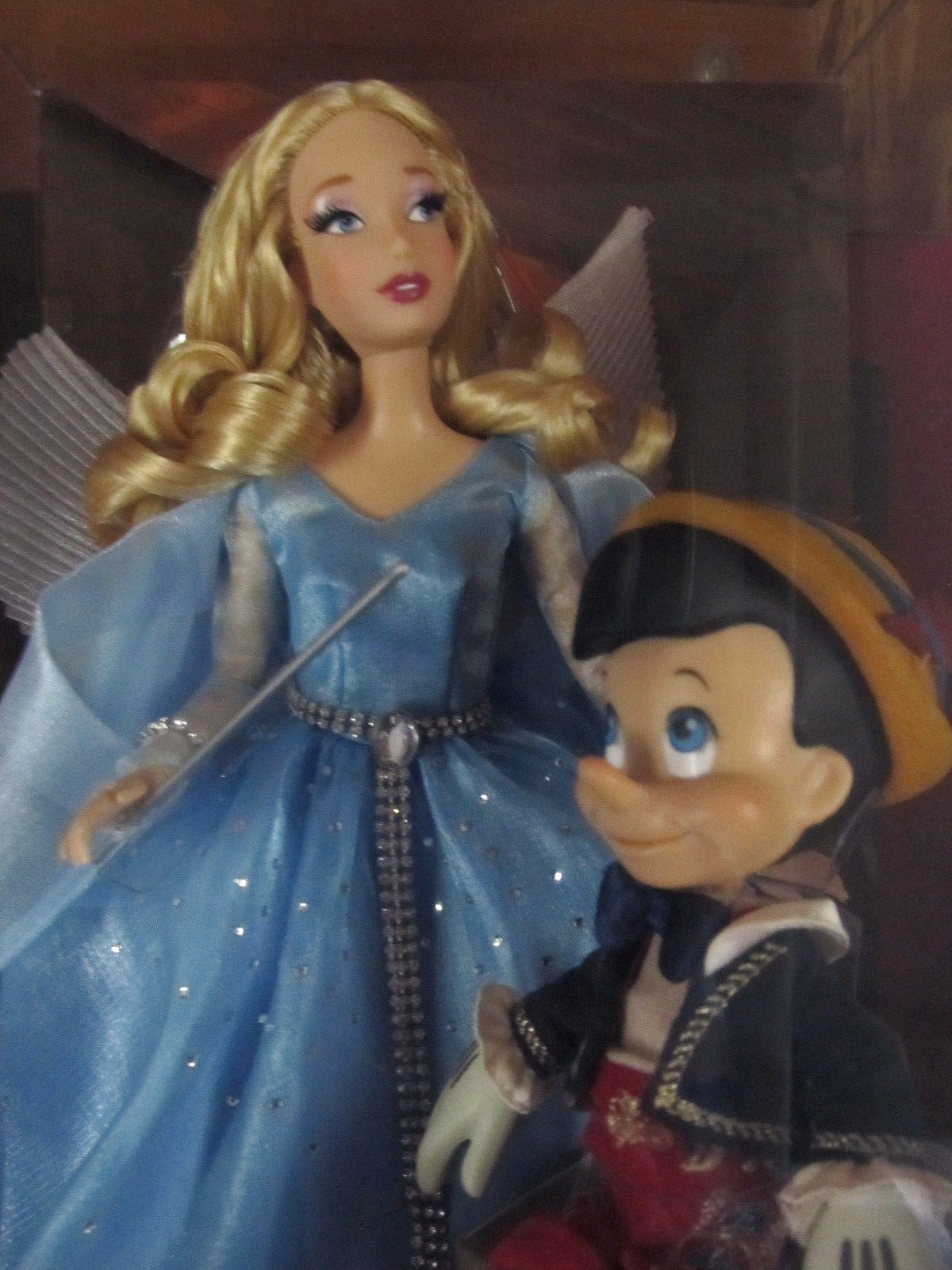 DISNEY D23 EXCLUSIVE PINOCCHIO BLUE FAIRY DESIGNER FAIRYTALE DOLL LE of 1023