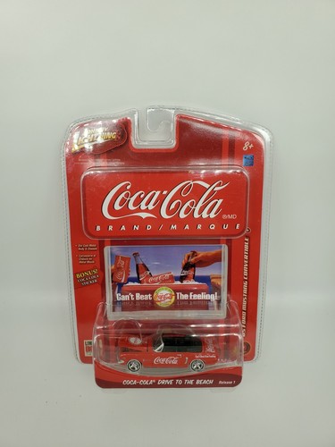 ミニカー JOHNNY LIGHTNING COCA-COLA VTG Johnny Lightning Coca Cola 1965 Ford Mustang Convertible