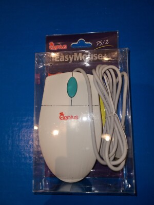 Genius EasyMouse+  PS/2 Mouse, Brand New Factory Sealed