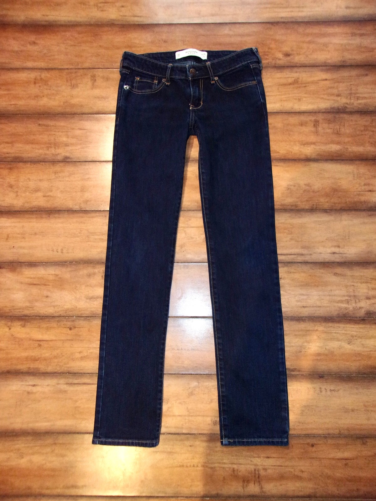 Abercrombie & Fitch スキニージーンズ 25 ABERCROMBIE & FITCH ~ Size 25 0S ~ Dark Wash SLIM Skinny