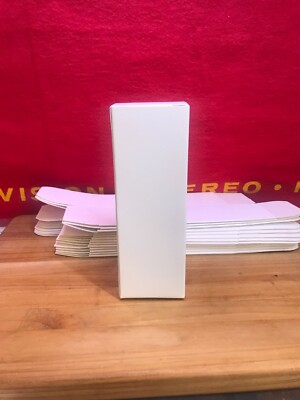 EMPTY WHITE VACUUM TUBE BOXES Large Octal 47, 6V6G, KT77, KT88, 6L6G & Similar