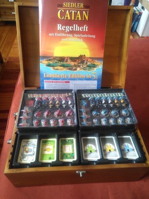 Siedler Von Catan 3d Limitierte Sonderedition Neuwertig Klaus Teuber Holzのebay公認海外通販 セカイモン