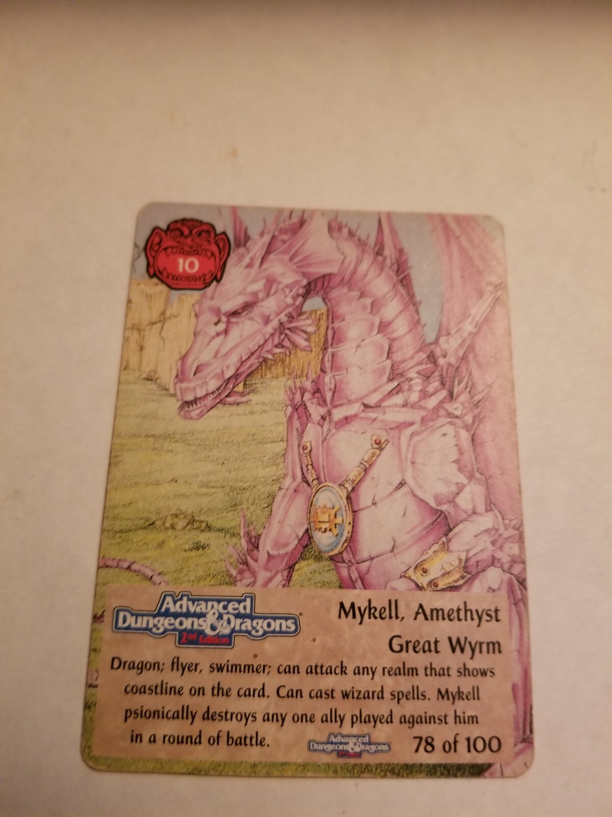Flint 1st Edition Spell レリーフ ワンオーナー spellfire master the magic first edition Elf Galleon | eBay
