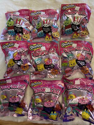 NEW Shopkins Squish-Dee-Lish Squeezie Food Toy SUPER RARE Series 3,4,5 Lot 9