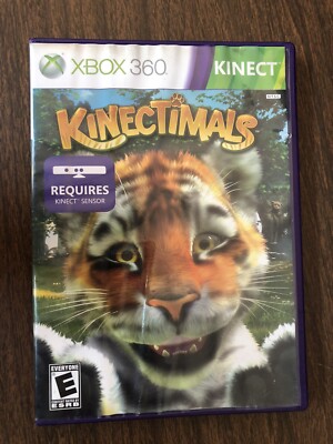 Kinectimals (Microsoft Xbox 360, 2011) complete with box, manual and kinect card