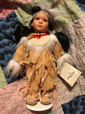 golden keepsakes native american doll