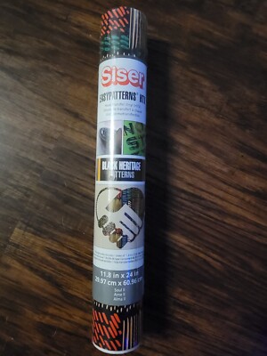 Siser Easypatterns HTV Heat Transfer Vinyl Soul II Black Heritage Patterns NEW