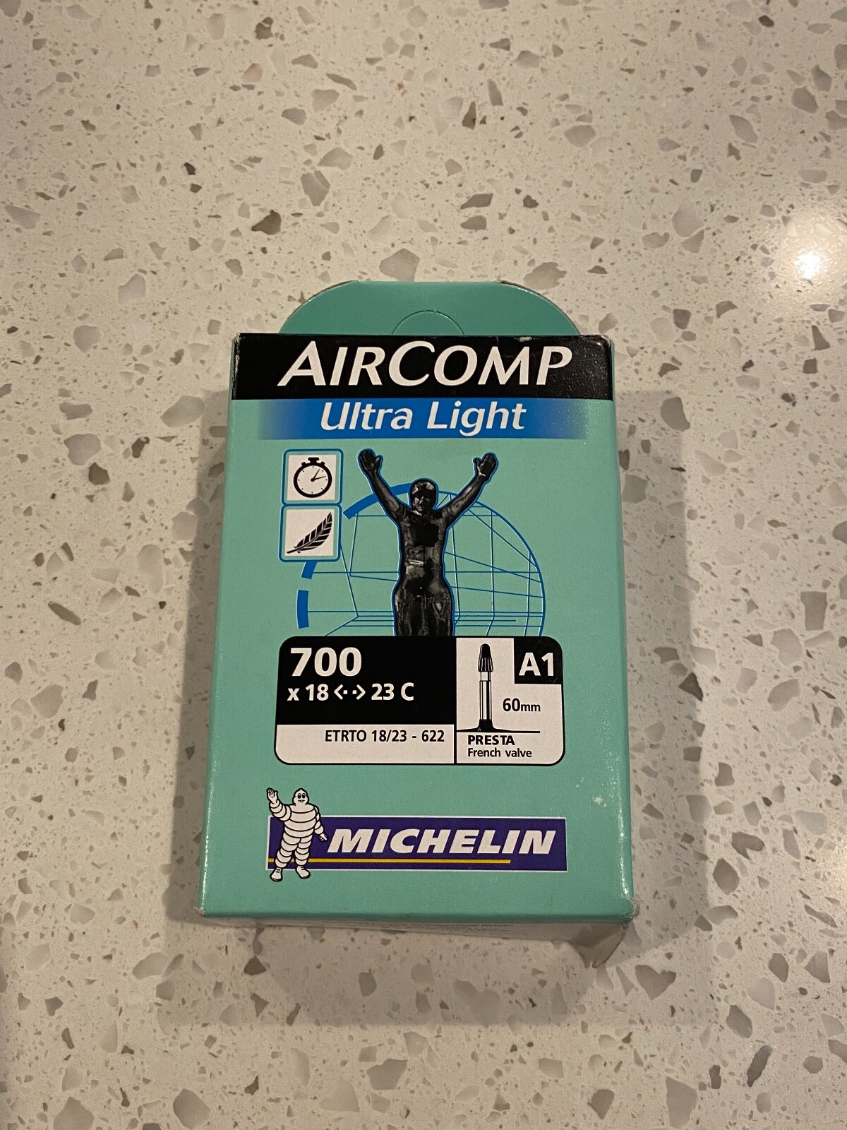Michelin Air Comp Ultra Light 700 Bike Tube, 700 New in Box,