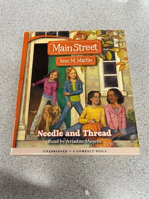 Main Street book #2: Needle and Thread - Audiobook NEW SEALED