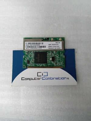 HP Broadcom 54g 80211.g MiniPCI Type 3B wireless network card 373047-001