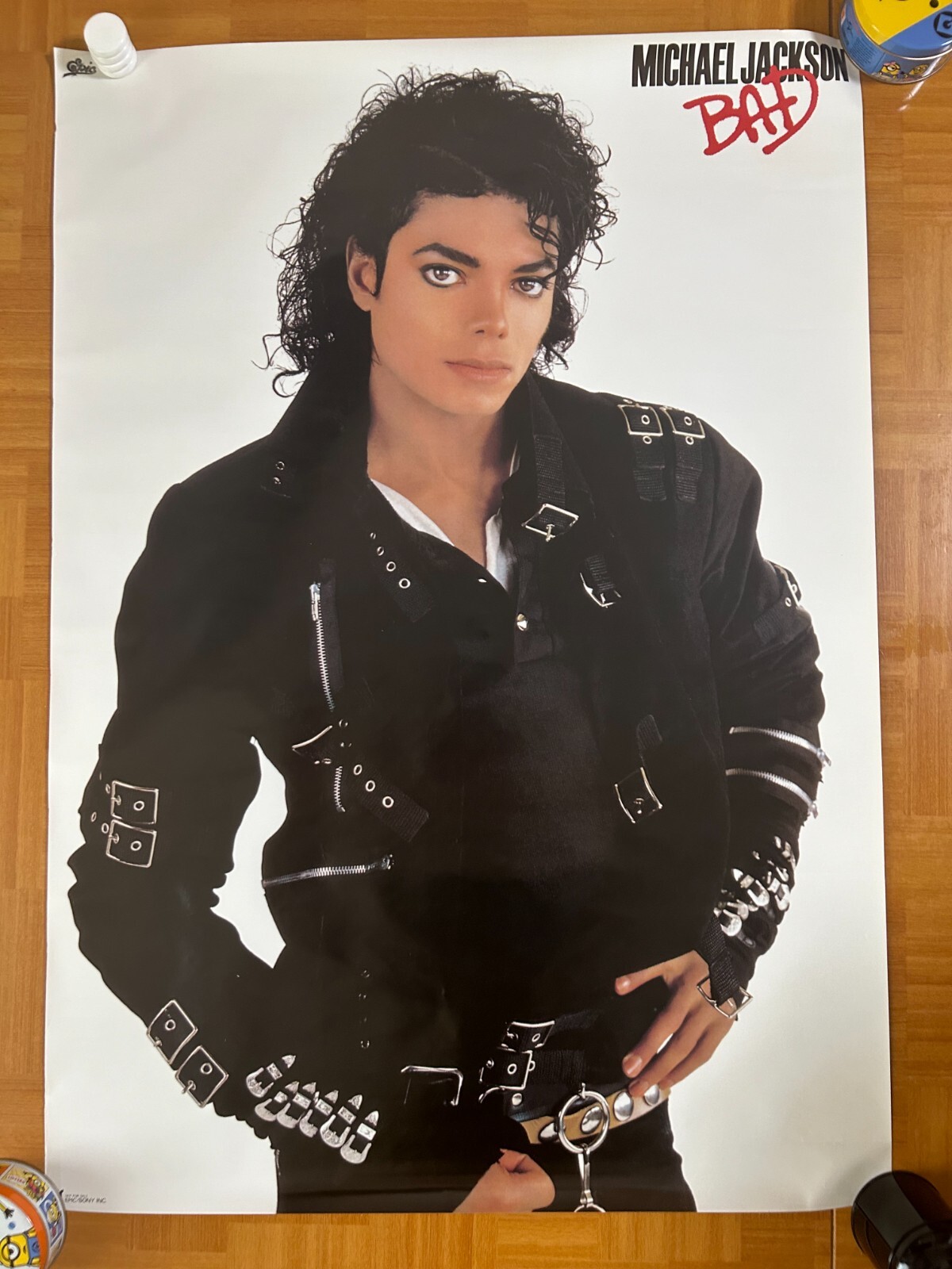 Michael jackson / Bad 1987 Epic Sony Japan Original Promo