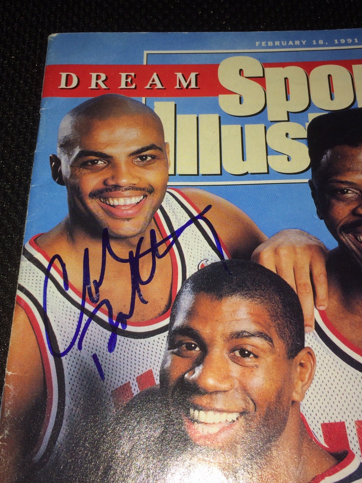 MICHAEL JORDAN Signed Sports Illustrated 1991 USA Dream Team and more Auto LOA