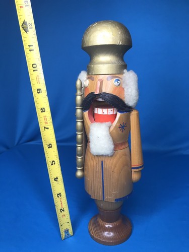 Vintage Steinbach? Erzebirge Wooden Nutcracker Incense Smoker