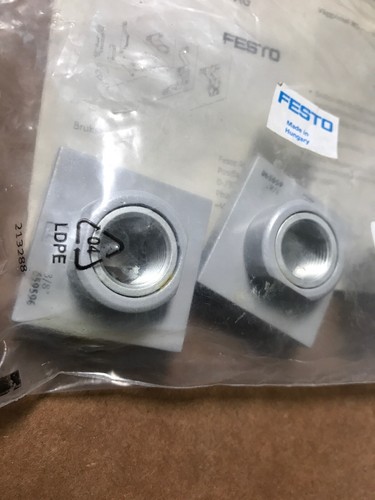 NEW FESTO MS4-AGC CYLINDER SUB BASE SET 3/8” CONNECTION PLATE 526070 Fast Ship