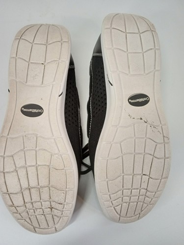 Womens Black CROFT AND BARROW Ortholite Flat Tennis Shoe Size 6.5 EUC