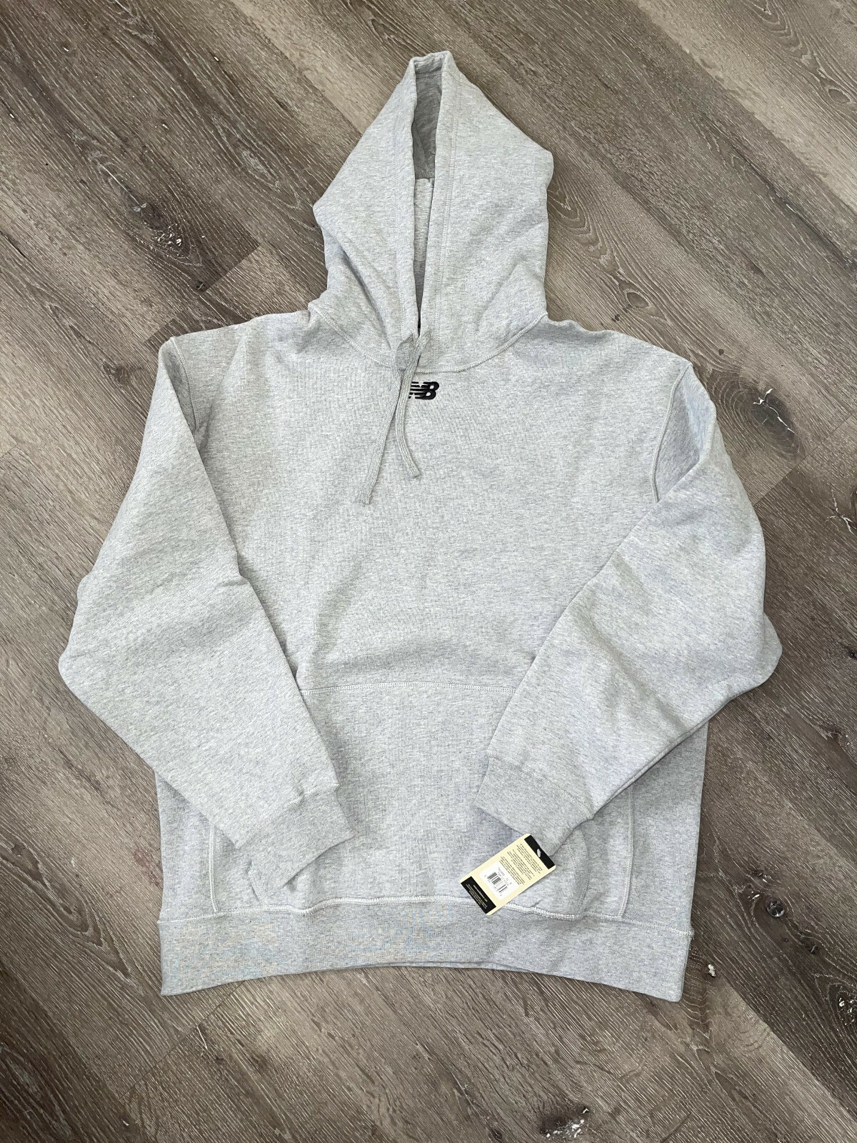 

Мужской серый флисовый пуловер New Balance Team НОВИНКА