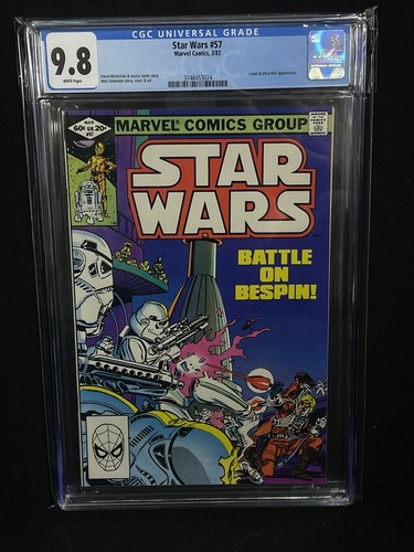 Star Wars #57 Lobot & Shira Brie CGC 9.8 White Pages | eBay